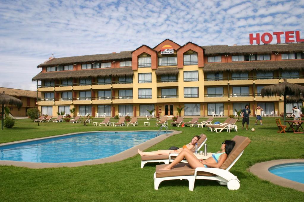 Hotel Y Cabanas Mar De Ensueno La Serena Dış mekan fotoğraf